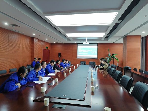 5月10日，彬州公司綠色工廠創(chuàng)建啟動(dòng)會(huì)在行政會(huì)議室召開，渭化集團(tuán)副總經(jīng)理段立波、彬州公司副總經(jīng)理、生產(chǎn)部部長(zhǎng)張安平等相關(guān)單位負(fù)責(zé)人參會(huì).jpg