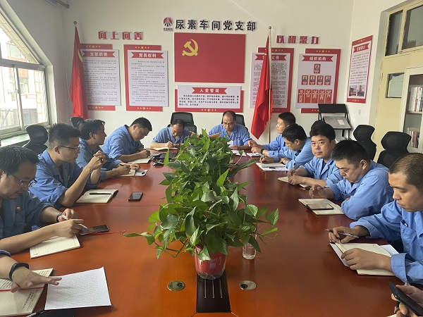 9月11日，公司總工程師馬軍忙參加尿素車間三季度組織生活會.jpg